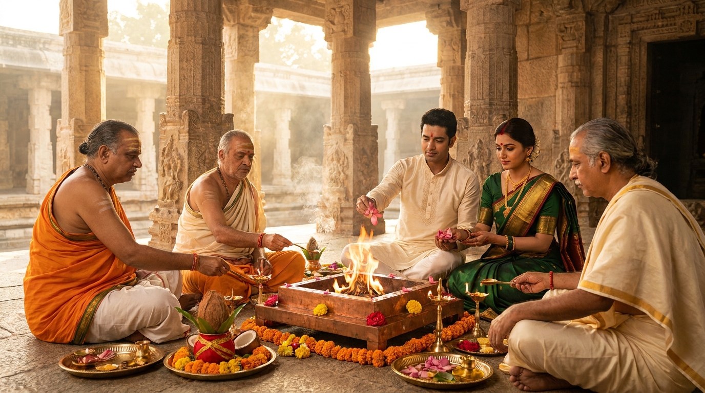 Vedic Happy Married Life Puja Dampatya Saukhya Maha Yagya