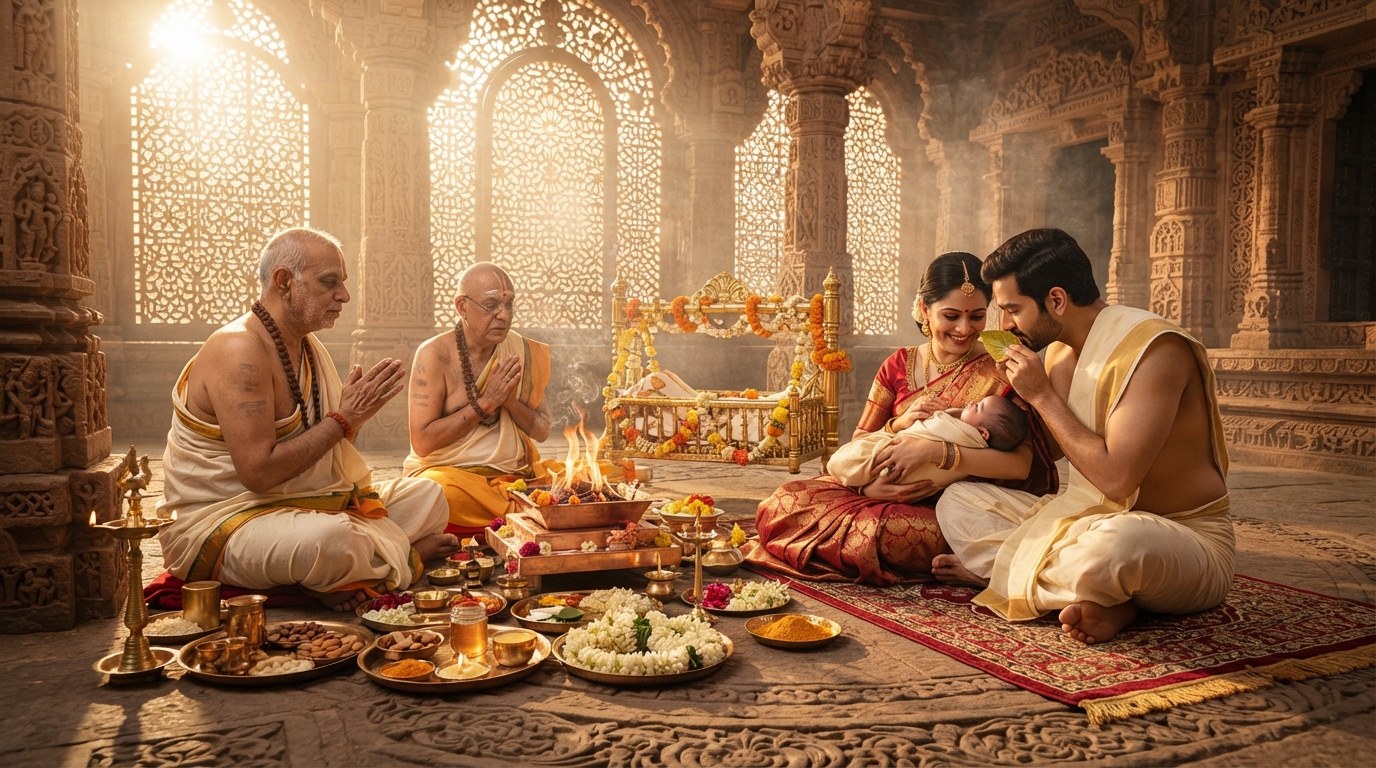 Namakaran Samskara Ceremony